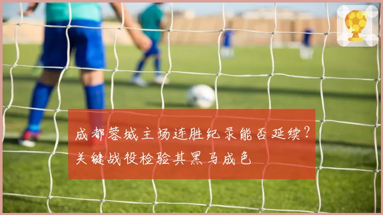 成都蓉城主场连胜纪录能否延续?关键战役检验其黑马成色
