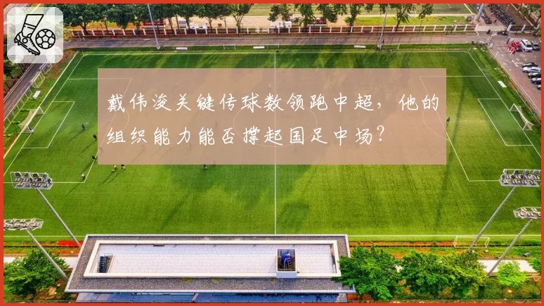 戴伟浚关键传球数领跑中超,他的组织能力能否撑起国足中场?